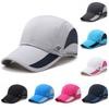 Водонепроницаемая беговая спортивная бейсболка из сетки для улицы, дышащая шляпа, солнцезащитный козырек
