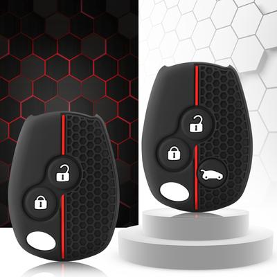 Силиконовый чехол для брелока держатель ключа автомобильный чехол для renault trafic clio Duster Logan dacia sandero для Nissan terrano Almera