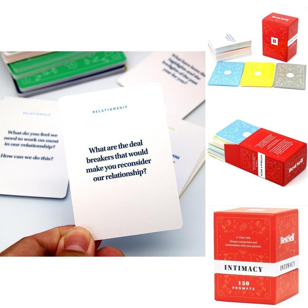 Оживите ваши отношения с настольной игрой Bestself Intimacy Deck из 150 карт
