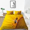2/3pcs Bedding Set Breathable Comforter Duvet Cover Set 3D Bee Unique Design Microfiber Comfortable Bed Suit