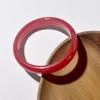 Circular Resin Bangle Bohemian Retro Hand Ring Cute Circular Geometric Bracelet  Spring Summer