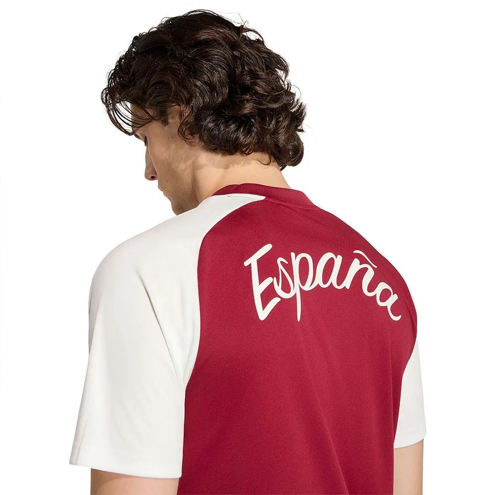 Adidas Spain 26/27 Away Pre Match T-Shirt Climacool Red