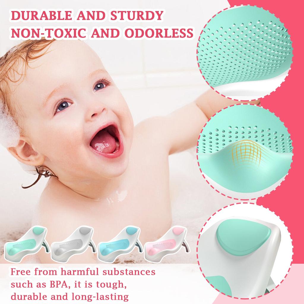 Детская ванночка для ванны Сетка для ванны Коврик для ванны Сетчатый карман Кровать для ванны для новорожденных Складная ванночка для ванны Рамка для ванны