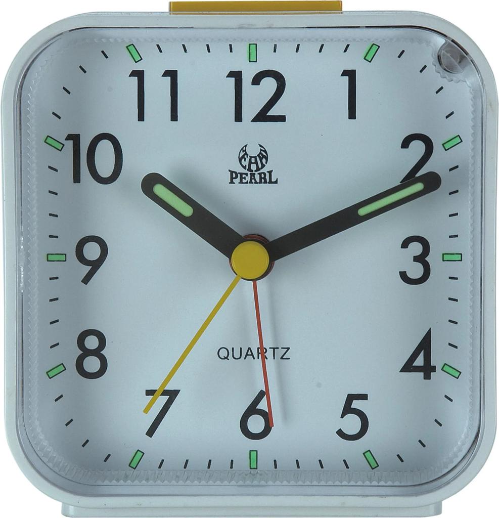 Светящиеся настольные будильники, маленькие бесшумные нетикающие аналоговые кварцевые часы с функцией повтора сигнала для крепко спящих людей, для офиса и спальни