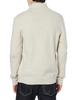 Amazon Essentials Men's Quarter-Zip Soft Touch Long Sleeve Sweater, Off-White, Size XL