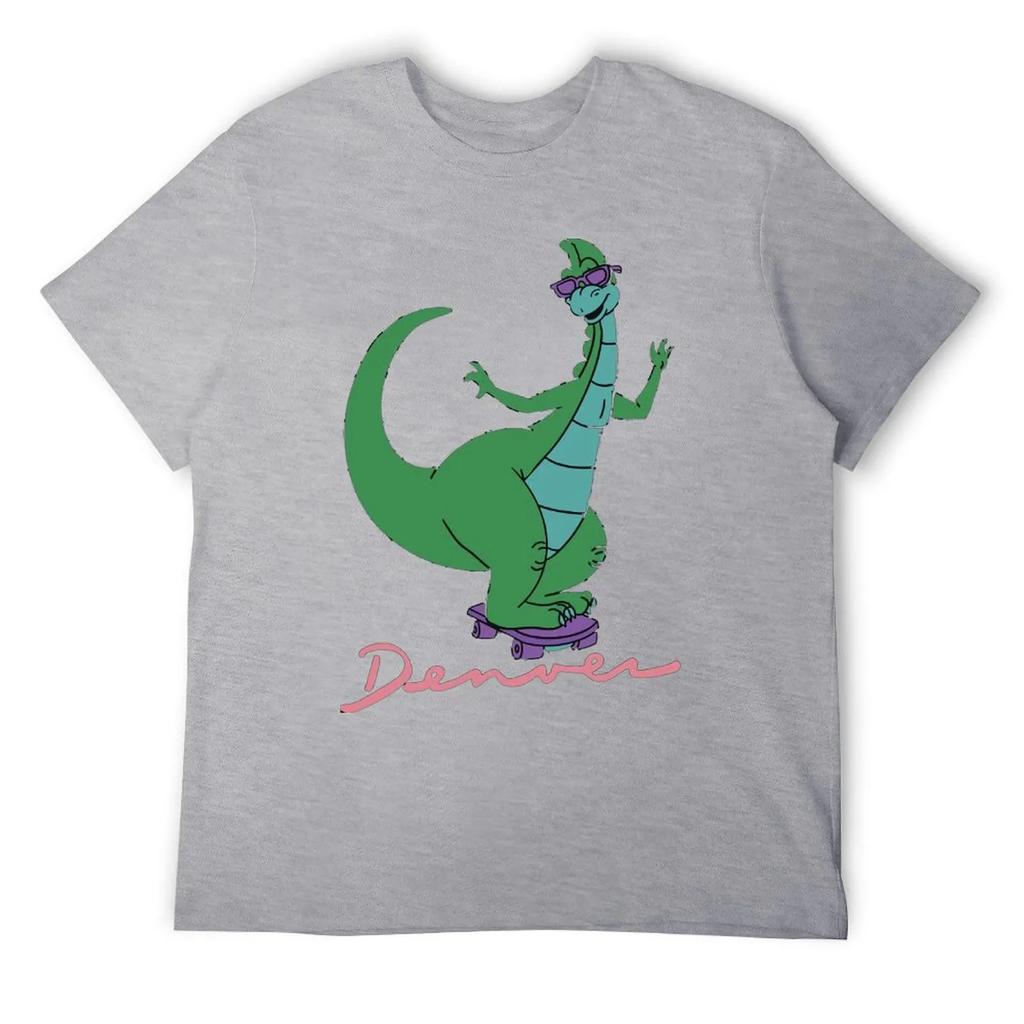 Денвер Последний Динозавр Коврик для Мыши Для Футболки Харадзюку Спортивный Топ Футболка Забавный Графический Путешествие Графический Американский Размер