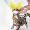 Регулируемая шапочка для душа для кошек, водонепроницаемые накладки для ушей питомца, шапочка на голову собаки со шнурком, защищает уши питомца от воды и шампуня для купания/душа