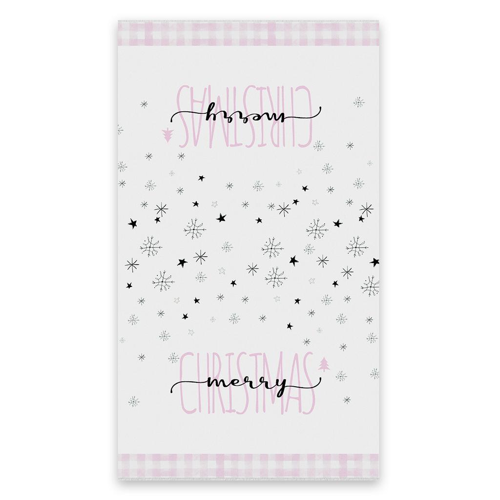 Cross-border New Product Hot-selling Models, Christmas Day Printed Towels, Kitchen Water-absorbing Small Towels, Hand Towels, To Customize