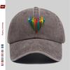 pc Unisex Cute Cat Paw HeartShaped Print Baseball Cap with Heart Print Design Sun Hat Comfortable and Lightweight Adjustable