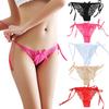 Qiania Underwear Sexy Lace Cute Women's 5-Piece T-Back Set, Lingerie, Panties, (Free Size, B 5-Piece Set)