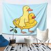 Double Duck Tapestry Decor Art Aesthetic Tapestries for Living Room Bedroom Home Wall Cloth Wall Hanging