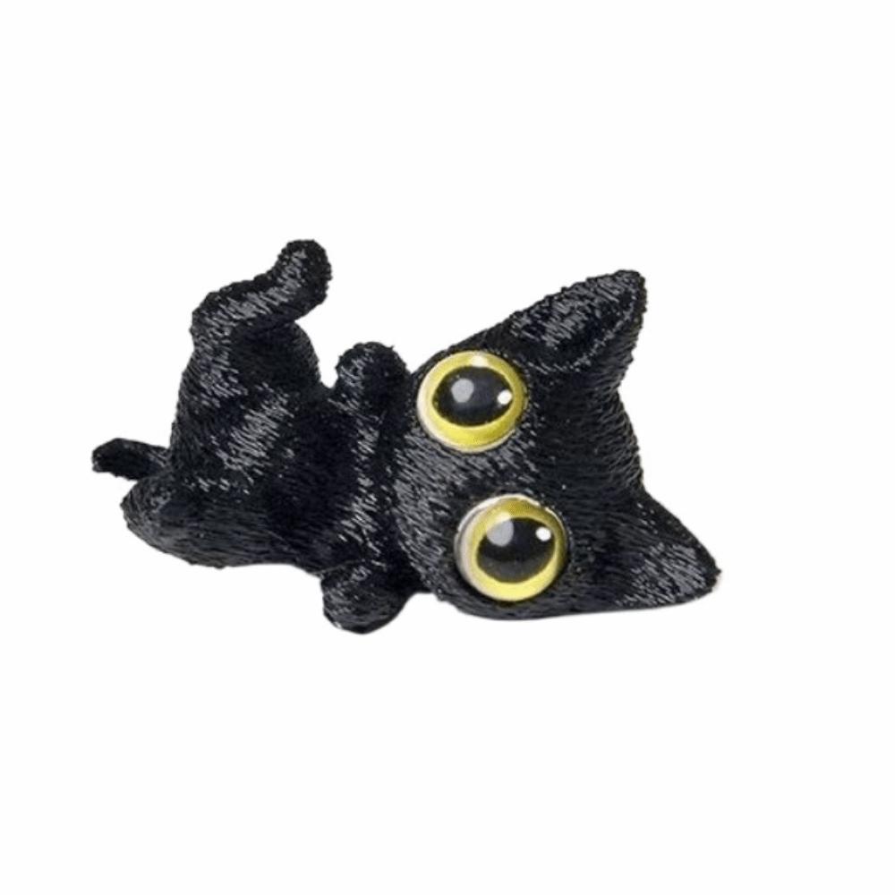 PLA 3D-печатные фигурки кошек Игрушки Модель Котёнок Микро-ландшафтные поделки Дом с привидениями