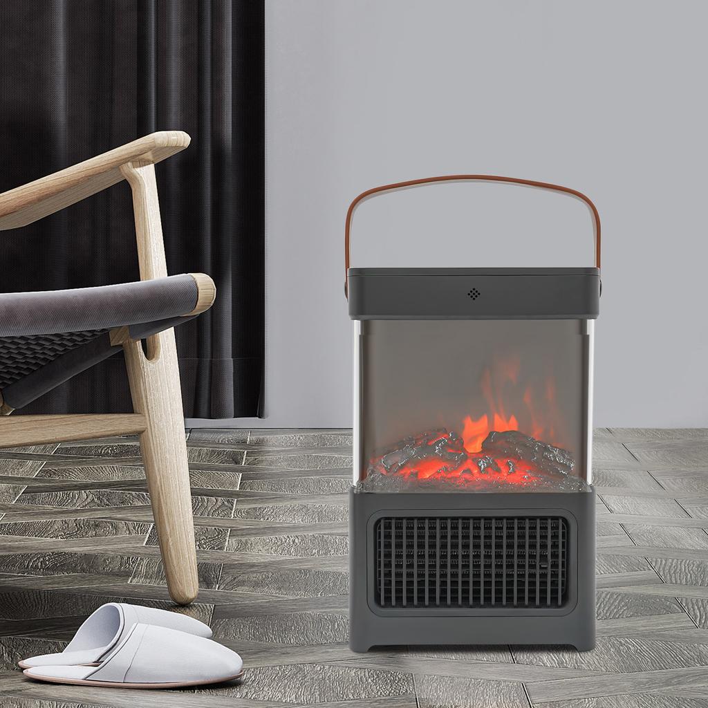 Электрический камин Портативный электрический камин Камин с реалистичным 3D эффектом пламени