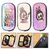 Labubu Pencil Cases Abubu Pencil Bag Pouch Holder Box for Girls Office Students Organizer School Stationery Supplies