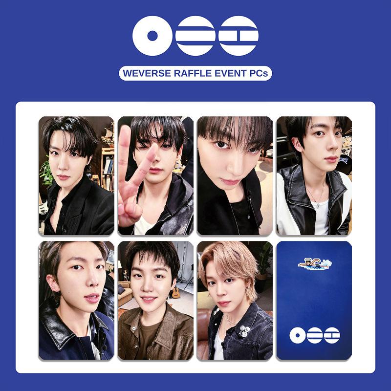 BTS Набор фотокарточек Keep Swimming, Розыгрыш Weverse, K-pop бойз-бэнд, Ломо-карточки, Коллекционные фотокарточки, Фан-мерч, Подарок для ARMY
