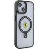 Ferrari Fehmp15Muscah Iphone 15 Plus / 14 Plus 6.7 Transparent Hardcase Ring Stand 2023 Collection Magsafe