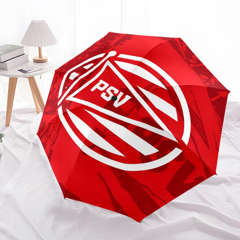 Printed PSV LOGO Folding Umbrella,Outdoor,Leisure,And Travel Umbrella,Durable Umbrella Fabric,Birthday And Holiday Gift