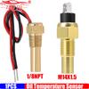 ZMFJH 1 шт. Датчик температуры масла 1/8NPT, M14X1.5 Датчик температуры масла для Универсального указателя температуры масла Запасной датчик 10 мм