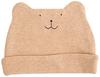 Pompkins BABY Organic Cotton Cap and Dog Made In Japan Y-1067 100% [Rabbit, Bear, Series] (Bear (Brown))