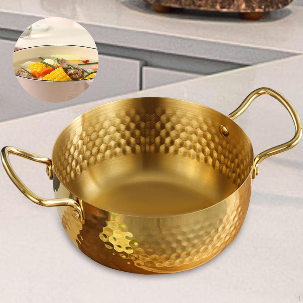 Корейская кастрюля с лапшой рамэн, походная посуда, портативные кастрюли быстрого приготовления для тушения