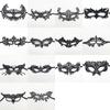 Halloween Black Queen Lace Mask No Fixed Shape Embroidery Appliques Party Costume Carnival Mask Woman Masquerade Mask