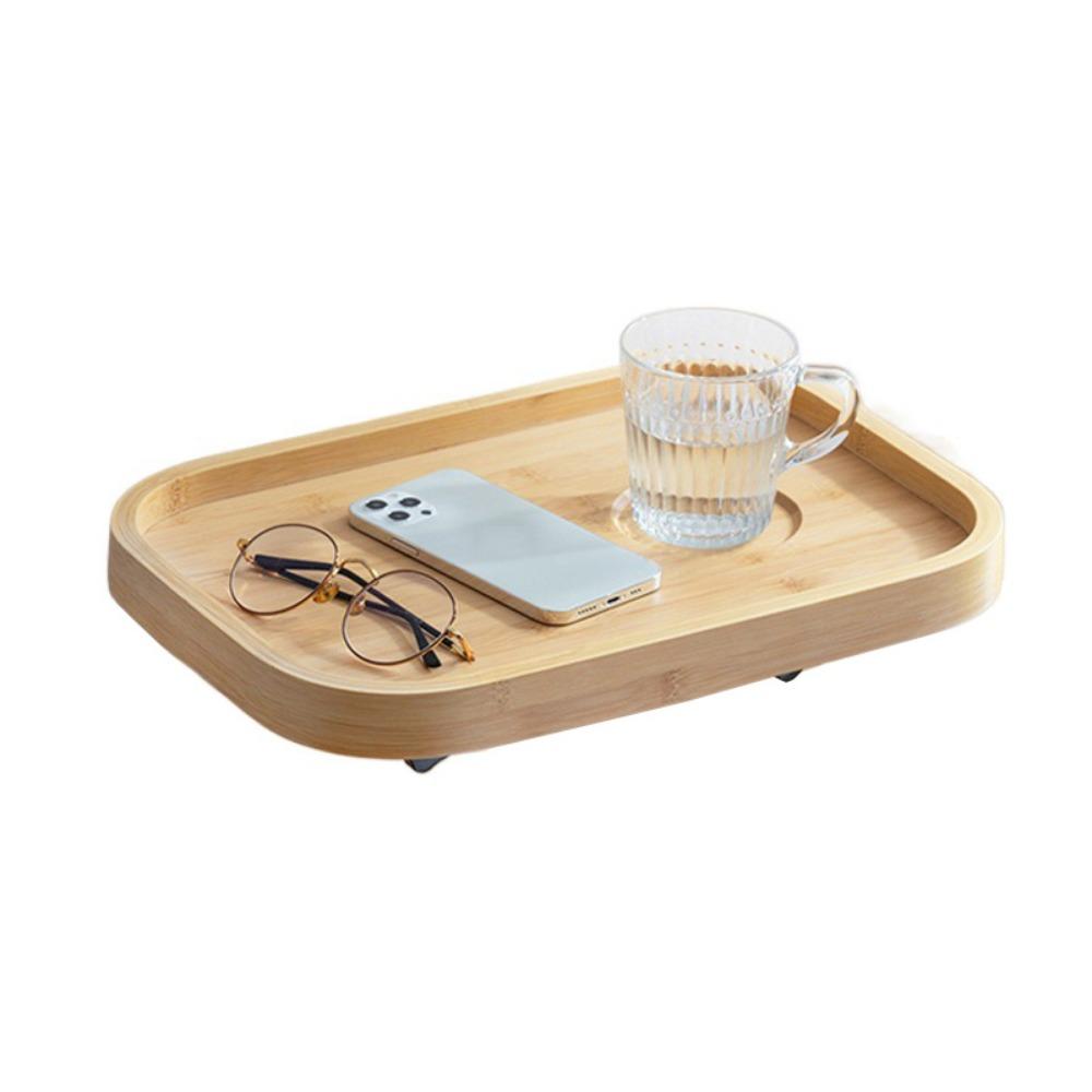 Нескользящая бамбуковая прикроватная полка с подстаканником, небольшой прикроватный столик, подвесной держатель для хранения вещей, двухъярусная кровать