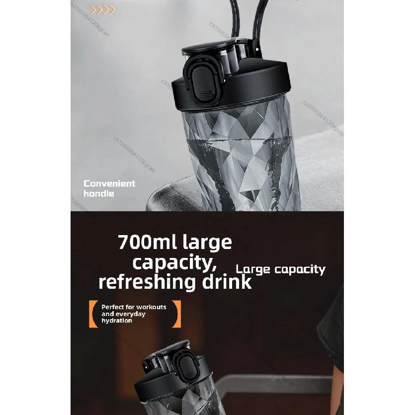 700ML Electric Blender Cup Portable Blender Cup Milk Powder Protein Powder Blender Automatic Shaker Cup Travel Outdoor Sport Gym