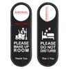 Make Up Room Hotel Bulletin Board Do Not Disturb Signs Door Hanger Tags Door Knobs Hanger Pendant Cleaning Label Decor Boards