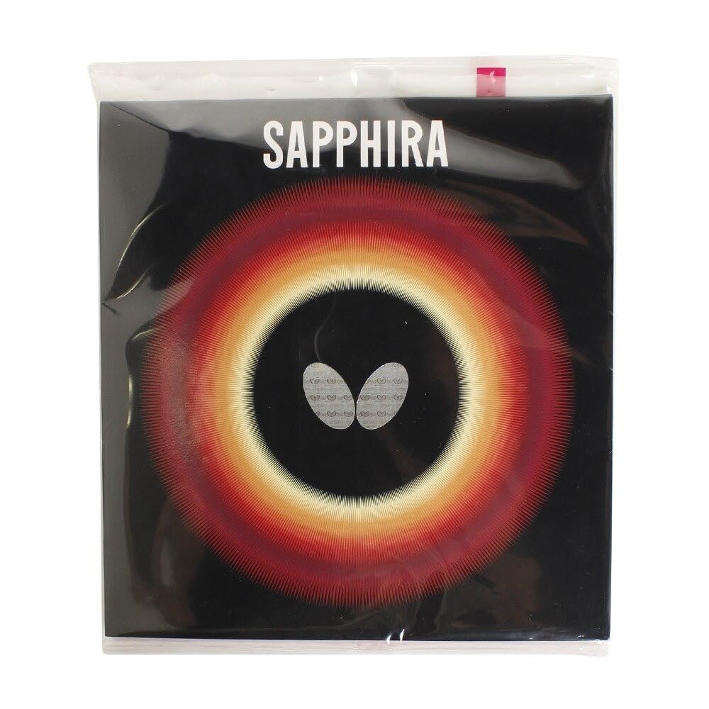 Butterfly Накладка для настольного тенниса Sapphira Soft Back для начинающих 05540 красная, очень толстая