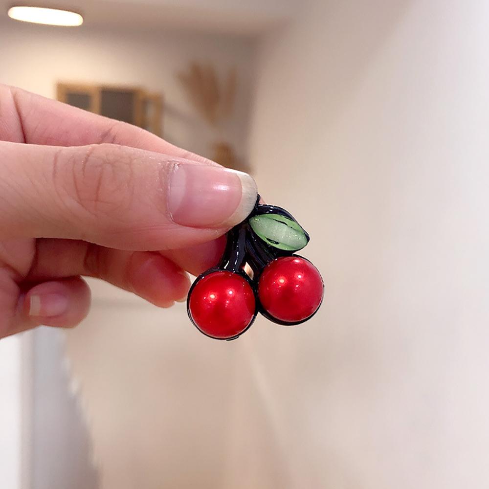 Headwear Fashion Washing face Plastic Girls Hair Clip Hair Headdress Cherry Hair Claw Crab Clip