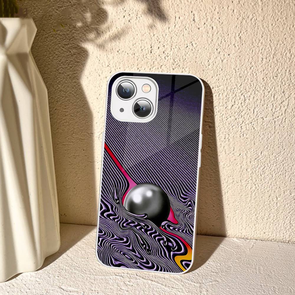 Band T-Tame Impala Tempered Glass For Iphone 14 13 12 11 Pro Mini XS MAX 14Plus X XS XR Cover