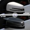 Side Mirror Cap Covers For Mercedes Benz W176 W246 W212 W204 C117 X156 X204 W221 C218 A B C E S CLA GLA GLK Class Black Replace
