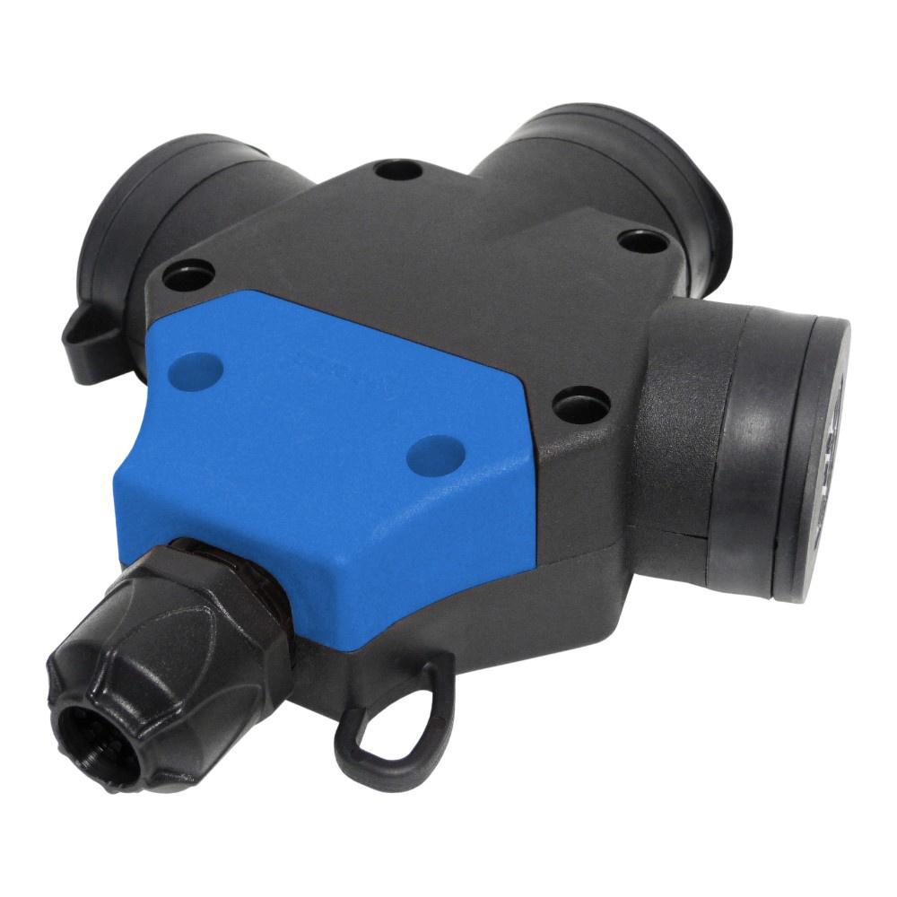Splitter Socket 3-Way 3X16A 230V Ip44 Power Distributor