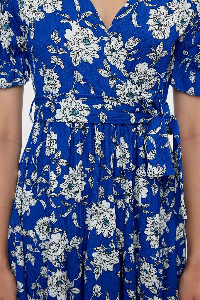 Женское стильное платье, масляно-зеленое платье с принтом, двубортная юбка с поясом, вязаное платье с рюшами