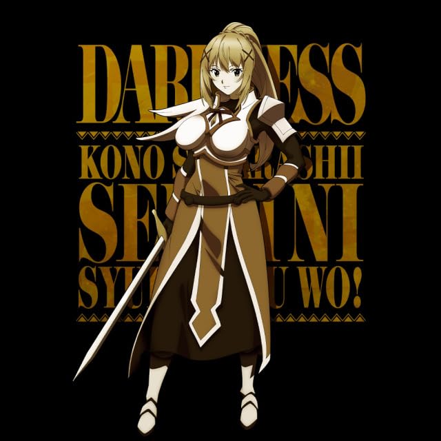 KonoSuba: God's Blessing on this Wonderful World! 3 T-shirt C [Darkness] L size