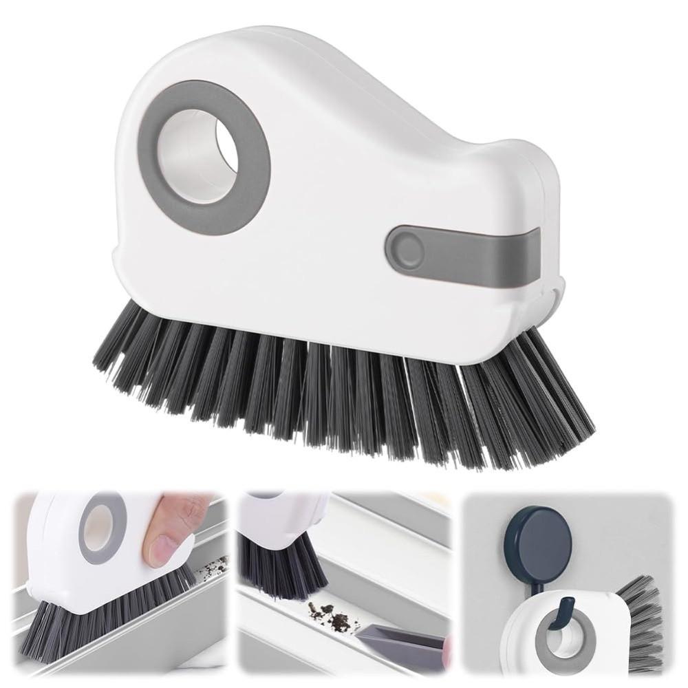 Multifunction Window Track Cleaning Tools 2 in 1 Sliding Door Track Cleaner for Doors & Windows
