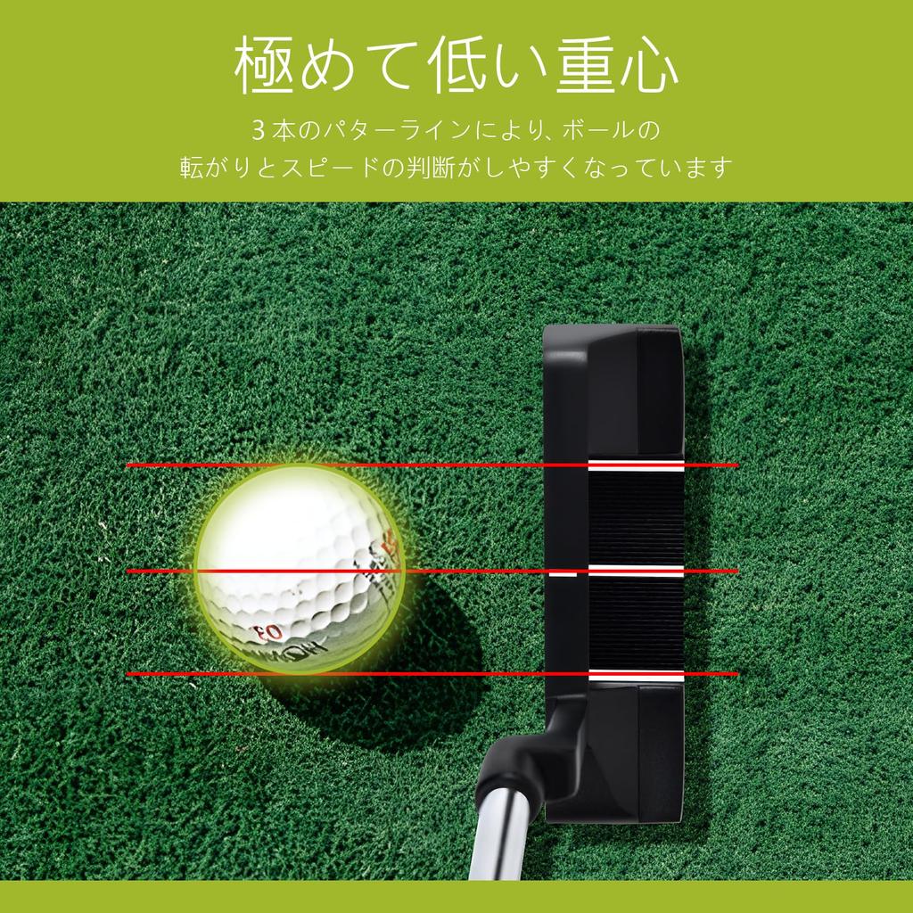 Набор для гольфа Tohills [Carbon] из 12 предметов. В комплекте специальная сумка для переноски. (с низким расположением паттера)