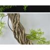 Artificial Ivy Vine Plants 39.37 Inches Pvc Fake Rattan Climbing Pets Wigwam Rainforest Landscape DIY Home Decoration D 1cm
