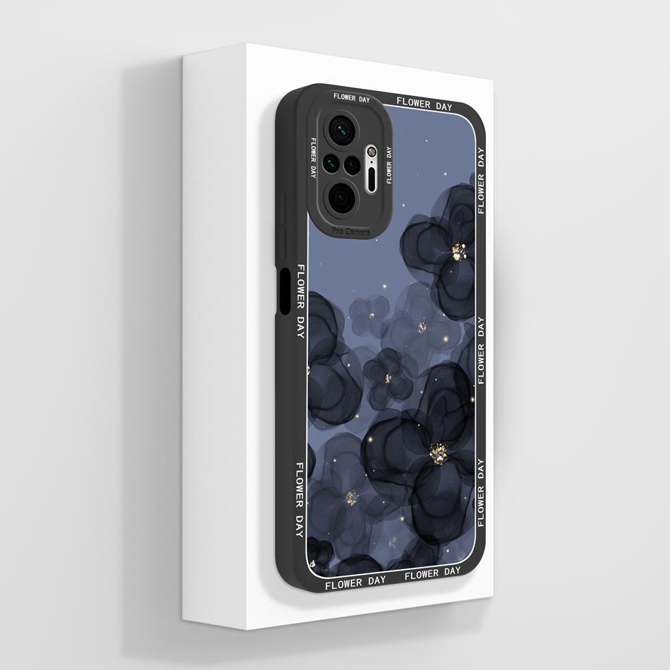 Чехол Panda для телефона Redmi Note 10 Pro Max Чехлы для Redmi Note 10Pro 4G 5G Мягкий Жидкий Силикон Защита Камеры Задняя Крышка