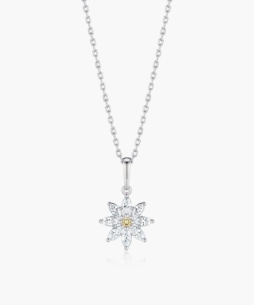 Mcel 14K Maylin Edelweiss Necklace