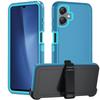 3-слойный гибридный чехол-броня Ott для Samsung Galaxy A57 A37 A27 A17 A07 A56 A36 A26 A16 A06 Защитный чехол из ПК с зажимом для ремня