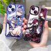 Чехол для телефона Honkai Star Rail Kafka Seele для Samsung Galaxy S25 S24 S23 S22 Ultra Plus S23FE S24FE A55 A35 A15 A16 5G