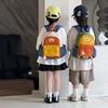 Color Matching Children'S Backpack Cute Kindergarten School Bag Boys And Girls Leisure Lightweight Travel Backpack