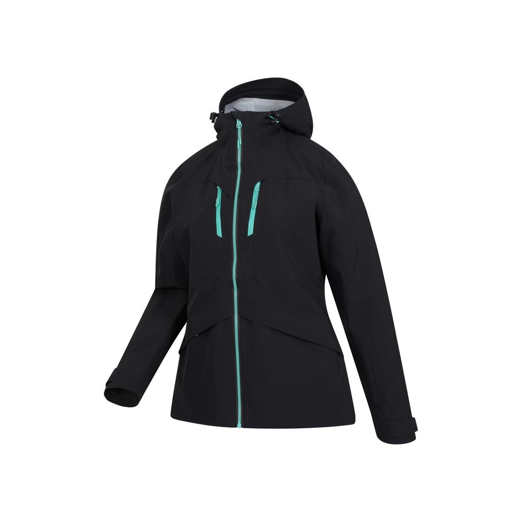 Mountain Warehouse Womens/Ladies Rhine Extreme 3 Layer Waterproof Jacket