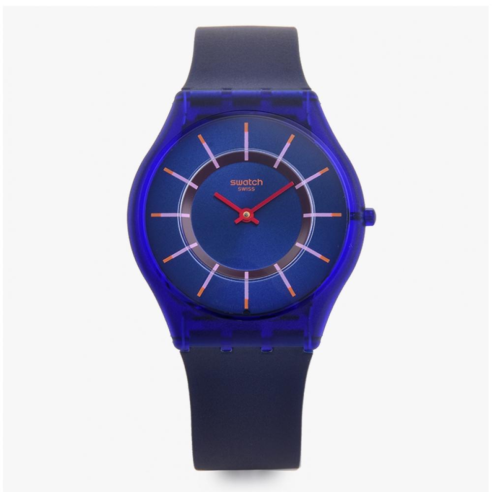 Swatch Ss08n117 Very Jazzy Berry Public Urethane Watch