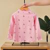 Cotton Baby Girls T-Shirt Long Sleeve Kids Turtleneck Bottoming TShirts Tops Clothes for Spirng Autumn