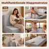 Folding Mattress 200 X 90 Cm 15 Cm Foldable Mattress Portable Floor Mattress With Washable Cover Oeko Tex Certified