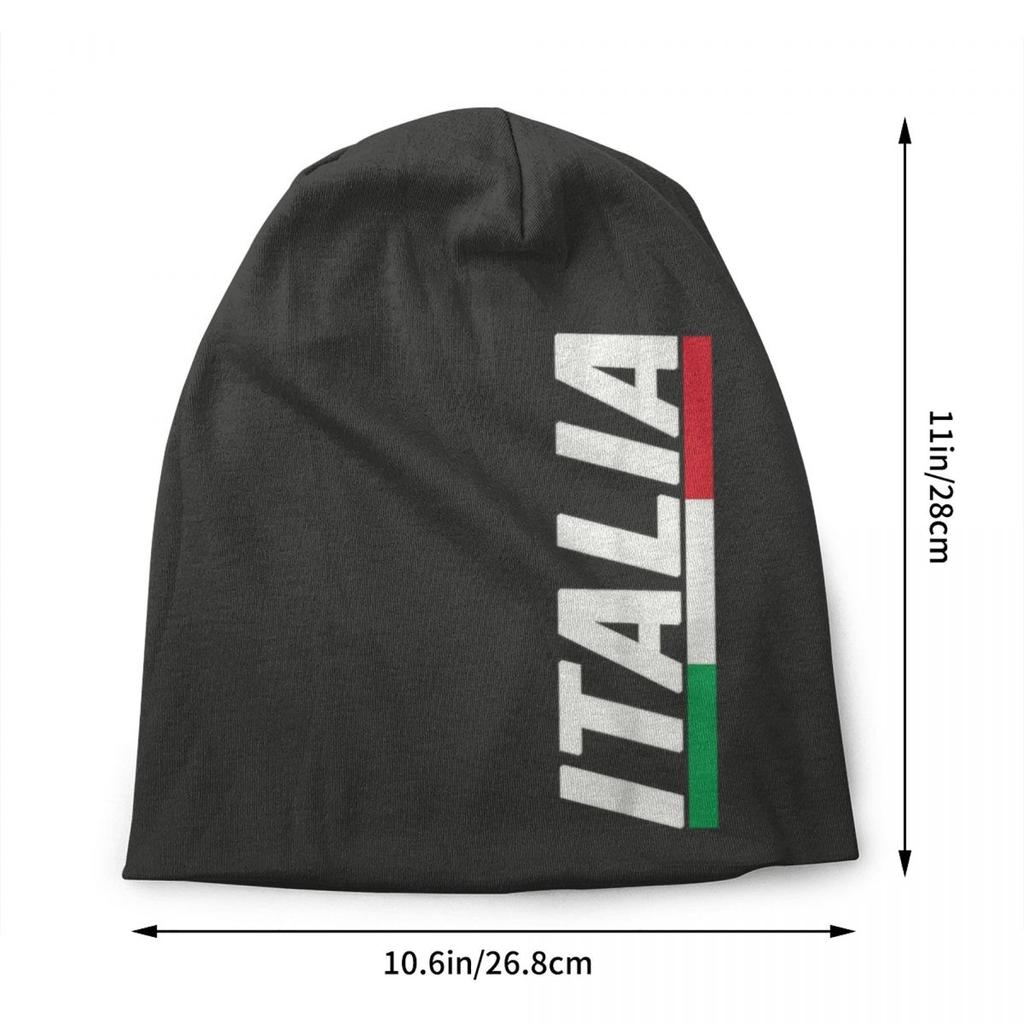 Шапка-бини с итальянским флагом, унисекс, зимняя теплая шапка, женская вязаная шапка, уличная шапка Italia Proud Skullies, шапки