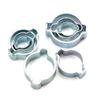 10Pcs Double Ears Pipe Clip Assortment Kit Pipe Hoop Durable Hose Clamp  Fuel Tube Water Pipe