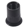 20Pcs Black Rivet Nuts M3 M4 M5 M6 M8 M10 M12 Flat Head High Quality Insert Rivnuts